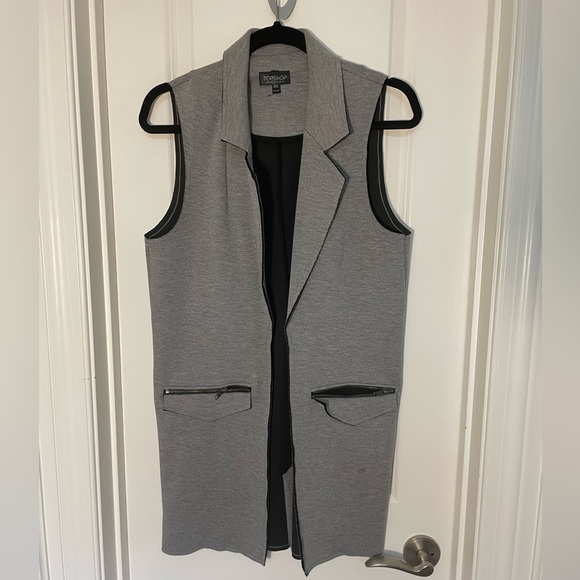 Topshop long vest - Picture 1 of 3